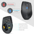 E-YOOSO Bluetooth Wireless Mouse, Bluetooth 5.0 & 3.0 Mouse 2.4GHz Ergonomic Wireless Optical Mouse with USB Nano Receiver, 5 Adjustable DPI Level...