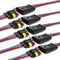 16 AWG Way Car Waterproof Electrical Connector,4 pin Plug Auto Electrical Wire Connectors Marine for Car, Truck, Boat, and Other Wire Connections....