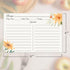 Recipe Cards 4x6, Premium Double-Sided Recipe Cards for Wedding, Bridal Shower, Housewarming, Set of 60 (4x6,Daisy)...