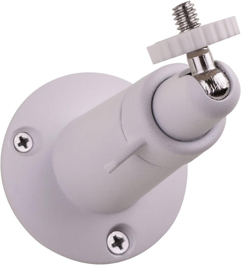 HOLACA Compatible for Nest Cam Wall Mount Versatile Aluminum Bracket Compatible for Google Nest Cam Outdoor Security Camera (White-Aluminum)...