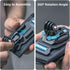 Backpack Shoulder Strap Mount Camera with Adjustable Shoulder Pad and 360 Degree Rotating Base Compatible with GoPro Hero 12 Black, Hero 11/9/8, D...