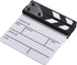 Action Cut Board, Andoer Acrylic Film Clapboard Dry Erase Compact Size TV Film Movie Director Cut Action Scene Clapper Board Slate...