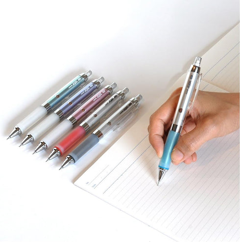 Uni Alpha-Gel Kuru Toga Mechanical Pencil, 0.5 mm, Red Body (M5858GG1P.15)...