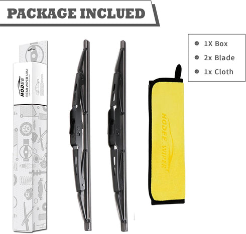 (Set of 2) HODEE Replacement For Chevrolet Chevy Trax 2013-2020 GMC Acadia 2017-2021 Jeep compass 2007-2016, Rear Wiper Blade Kit Set,Rear Wiper A...