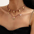 Rhinestone Butterfly Choker Necklaces Pink Sparkly Crystal Pendant Necklace Party Prom Necklace Jewelry for Women...