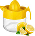 Glass Lemon Juicer, Small Grapefruit and Citrus Juicer, Extractor Manual Hand with Handle and Pour Spout, BPA Free and Lead-Free Heavyweight Cryst...