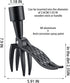 Weed Puller Tool Head Replacement, Weeding Puller Remover Tool Stand Up Heavy Duty for Yard Garden, 4 Claws Steel Head Artifact Uprooting Weeder T...