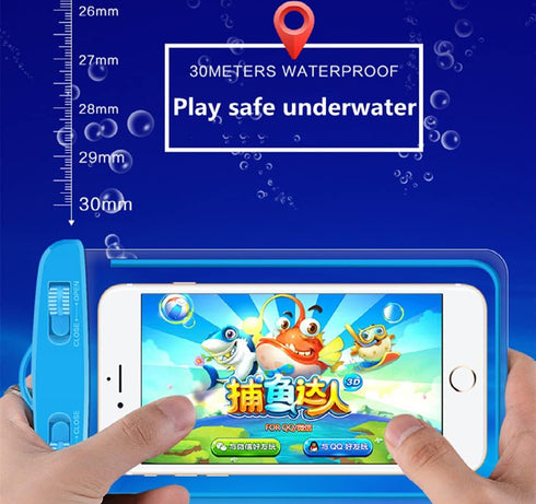 wameay Waterproof Phone Pouch, Universal Waterproof Phone case, Dry Bag Outdoor Beach Bag for iPhone 12 11 8 7 Pro Max SE XR/Samsung Galaxy s21 No...