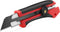 HAUTMEC 25mm Extra Heavy-Duty Utility Knife, Multi-Purpose Snap-off Box Cutter, Ratchet-lock Mechanism, Reinforced Fiberglass Handle HT0250-KN...