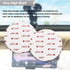 10 Pack 75mm (2.95") Circular Double Sided Sticky Pads, Strong Car Sticky Adhesive Replacement for Car Mount Mounting Holder Disk Windshield GPS C...