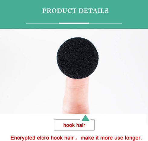 256pcs Heavy Duty Hook and Loop Dot Pre-Cut 1 inch in Diameter Self Adhesive Sticky Dot Fastening Mounting Double Sided Tape for Education Classro...