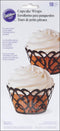 Wilton Wilton Swirl Cupcake Wraps, Black, 18-Pack...