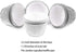 Gifbera Silver Foil Jumbo Cupcake Liners Metallic Muffin Baking Cups, 160-Count...