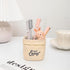 Cute Pen Holder for Desk,Creative Cute Pet Pencil Holder,resin material, Nordic Retro Style Pen Organizer for Desk, Makeup Brush Organizer (Rabbit...