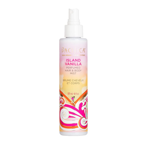 Pacifica Beauty, Island Vanilla Hair Perfume & Body Spray, Best Warm Vanilla Scent, Natural & Essential Oils, Alcohol Free, Clean Fragrance, Vegan...