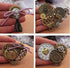 100g (70-80pcs) Mix Skeleton Steampunk Clock Watch Gear Cog Wheel Pendant Charms Jewelry Making DIY Steampunk Gear Pendant Charms Wholesale (4 Col...