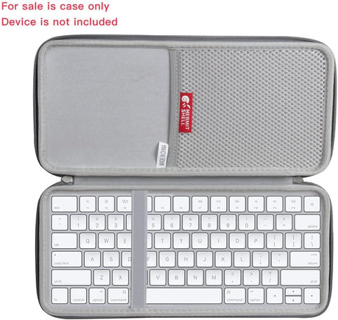 Hermitshell Hard Travel Case for Apple Magic Keyboard MLA22LL/A Bluetooth (Nylon, Gray)...