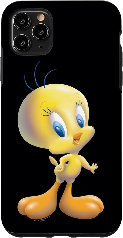 iPhone 11 Pro Max Looney Tunes Tweety Bird Airbrushed Case...