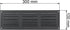 Vent Systems 12'' x 4'' Inch - Anthracite - Air Vent Cover Metal Air Return Grill with Built in Pest Guard Screen HVAC Vent Cover for Home Improve...