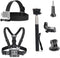 VVHOOY 3 in 1 Universal Action Camera Accessories Kit - Head Strap Mount/Chest Harness/Selfie stick Compatible with Gopro Hero 13 12 11 10 9 8 7 6...