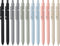 12 Pack Cute Gel Pens, Retractable Quick Dry Gel Ink Pen, Fine Point 0.5mm Black Ink Rolling Ball Gel Pens, Smooth Writing Aesthetic Pens for Home...