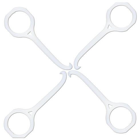 Aligner-B-Out v2 | Wild White 4 Pack | Invisalign Remover Tool & Aligner Remover Tool For All Aligners & Removable Retainers | Orthodontist Recomm...