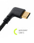 Zeskit MFi Certified Lightning to USB C Cable Right Angle 10cm Braided...