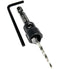 Adjustable Wood Countersink Drill Bit #4 (7/64") with Tapered Drill Bit for Woodworking...