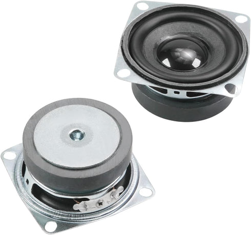 Fielect DIY Magnetic Speaker 3W 4 Ohm Full Range Audio Speaker Stereo Woofer Loudspeaker Replacement for Arduino, 52mm Diameter 1Pc...