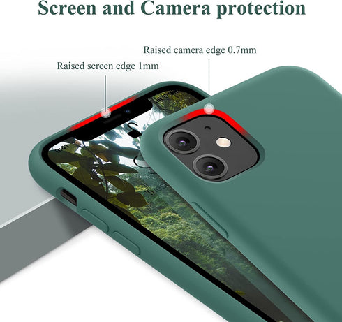 OTOFLY for iPhone 11 Case, Phone Case 11,Slim Shockproof, Anti-Fingerprint, Anti-Scratch Microfiber Lining, Protective Cover Compatible with iPhon...