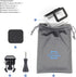 Side Open Skeleton Housing Case for GoPro Hero 5/6/7 Black Action Camera - Protective Lens Removal NOT Needed - Transparent Clear...