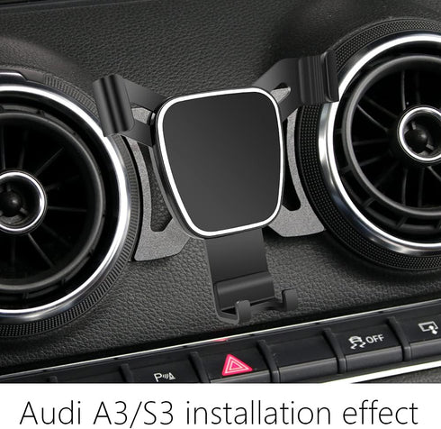 Car Phone Holder for 2014-2020 Audi A3 S3 RS3 Auto Accessories Navigation Bracket Interior Decoration Mobile Cell Phone Mount...