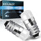 Keiurot 1487 1447 Bulb 1446 1449 E10 Led Bulb House Number Light Bulb Address Lights 10V-30Volt Train Bulbs, Flashlight Bulb, Landscaping Light Wa...