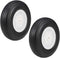 uxcell Tire and Wheel Sets for RC Car Airplane,PU Sponge Tire with Plastic Hub,4 Inch 2pcs...