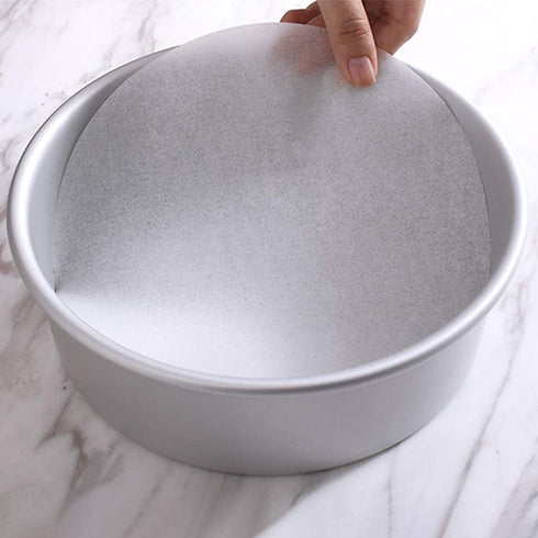 Parchment Paper Rounds, Set of 200, Non Stick 8 Inch Baking Parchment Circles/Baking Paper Rounds for Cake Pan, Springform Pan, Tortilla Press and...