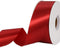 Red Ribbon 1-1/2 Inch x 50 Yards Satin Ribbon Single Face Ribbon for Crafts, Gift Wrapping, Floral Bouquet, Weddings, and Decorations, with Spool...