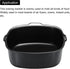 MECCANIXITY Baking Pan Universal Air Fryer Accessory Nonstick Coating 9"x8"x3" Stainless Steel for Pressure Cookers, Air Fryers Ovens Black...