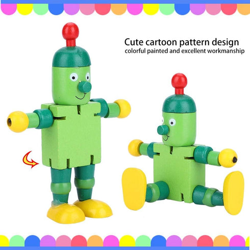 Kids Robot Toys, Robot Toys, Wooden Material for Kids(Green)...