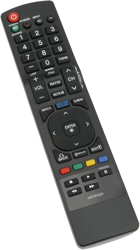 New Replace Remote AKB72915235 Compatible with LG TV 50PV400 42PT350 50PT350 50PV450 42PT200 50PT200 42PJ340 42PJ550 50PJ550 50PK340 50PK350 60PK2...
