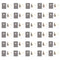 Easycargo 30 sets TO-220 Heatsink Insulator/Mounting kit (Screws + Washer + Bushing + Insulator), TO-220 Heat Sink Insulator Mounting Kit for MOSF...