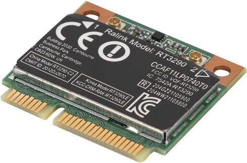 ASHATA Mini Network Card,2.4G Bluetooth 3.0 Wireless PCI-e Network Card,RT3290 Wi-Fi Wireless Network Adapter Card,Support 802.11N up to 150Mbps,f...