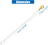 uxcell 1 Pcs Engine Oil Dipstick Engine Oil Fluid Level Dipstick for Toyota Corolla XRS 2.4L L4 Gas 2009 2010 No.153010H050...