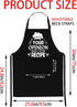 Your opinion Your opinion is not in the recipe, Fun Women's Apron (Black) with 2 Tool Pockets, One Size Fits All, Adjustable Straps, Cooking, Gril...