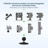 FANAUE Flex Adhesive Ball Base Compatible with RAM Mounts B Size Double Socket Arm, 1" Ball Head Adapter for Motorcycle Phone Mount Bike Phone Hol...