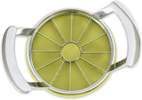 RSVP International Kitchen Tool Collection Core and Slice Apples, Jumbo Slicer, 7.32x4.92", Stainless Steel with Lid...