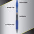 Pilot, G2 Premium Gel Roller Pens, Fine Point 0.7 mm, Black and Blue, Pack of 12...