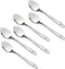 12-Piece Stainless Steel Dessert Spoons, Small Spoon...