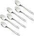 12-Piece Stainless Steel Dessert Spoons, Small Spoon...