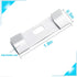 30PCS Vertical Blind Repair Vane Savers, Eco-Friendly Metal Vertical Blind Repair Tabs, Vertical Blinds Replacement Slats, White...