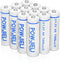 Rechargeable AA Batteries 12 Pack, 1.2V 1300mAh Ni-MH Double AA Battery, Low Self Discharge Pre-Charge, Household Devices and Outdoor Solar Lights...